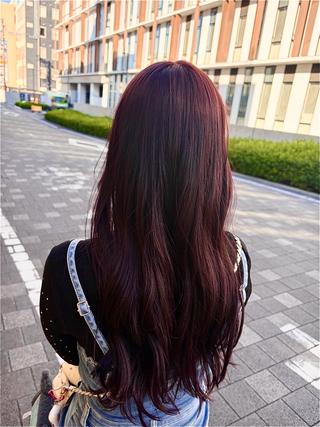ロング カラー 《艶髪カラースパ》 💕Natsukiのヘアスタイル