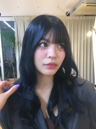 ロング ミナ /海外スタイルのヘアスタイル