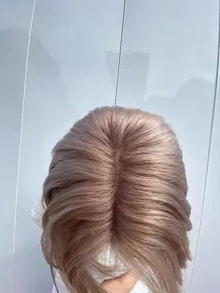 ミディアム カラー ｟羽エクステ｠ スズキのヘアスタイル