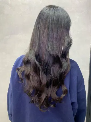 ロング カラー ヘアアレンジ FAAM Tsuneのヘアスタイル