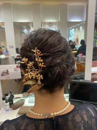 ヘアアレンジ 井手口 沙樹のヘアスタイル