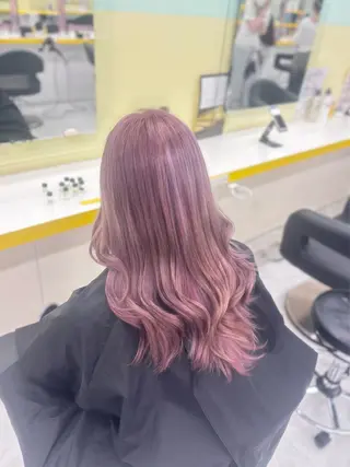 セミロング naami🖤透明感 ×ちゅるん艶髪🎀のヘアスタイル