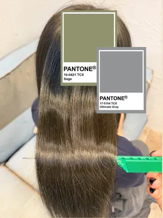 カラー Agu.hair ミサキのヘアスタイル