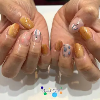 ネイル SecondMW _nail 川連のネイルデザイン