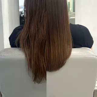 ロング 無料カットモデル ユナのヘアスタイル