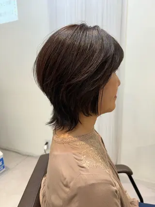 ミディアム カラー 似合う髪型見つけます AYAKAのヘアスタイル