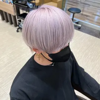 ショート カラー メンズ 🚀MOEKA ᵕ̈ ハイトーン💫のヘアスタイル