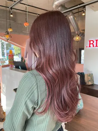 ロング カラー 🫧 momokaのヘアスタイル