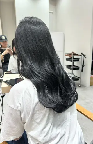 ロング カラー 瀬戸 秀孝のヘアスタイル