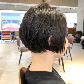 ショート すきバサミを使わない カット✂️✨郡司泰之のヘアスタイル