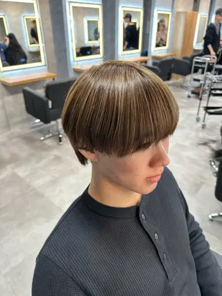 カラー メンズ 札幌メンズ指名 No. 1/光👑のヘアスタイル