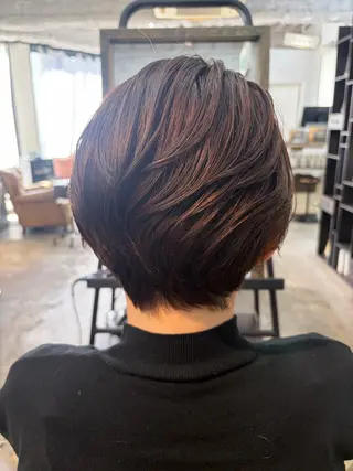 ショート カラー 妙見 知洋のヘアスタイル