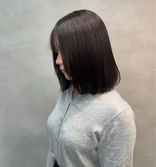 ミディアム カラー girly上品ヘア 🎀／ベージュikuのヘアスタイル