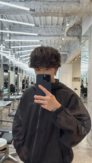 パーマ メンズ 【fifth】渡部 永遠のヘアスタイル