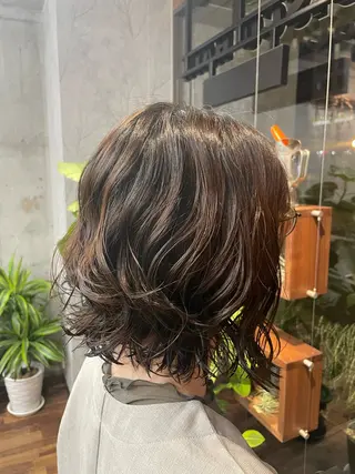 ショート パーマ ボブパーマ🧸 /YUNAのヘアスタイル