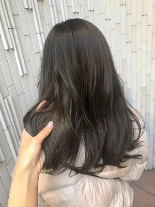 セミロング カラー 🍊新宿南口🍊 ERINAのヘアスタイル