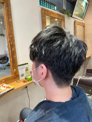 メンズ 優真/難波で 1番パーマが上手いのヘアスタイル
