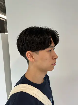 ショート パーマ メンズ 🏆メンズヘア特化 🥇代表りんぺーのヘアスタイル