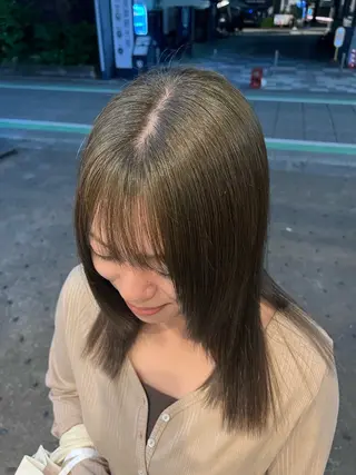 セミロング 神田 望未👩🏻‍🦰のヘアスタイル