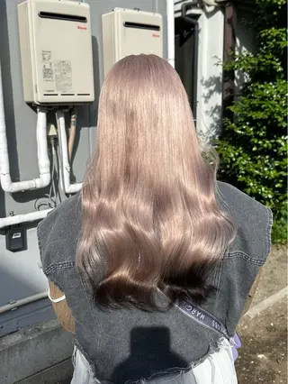 ロング カラー 🌙町田色落ち特化 🌙れいのヘアスタイル