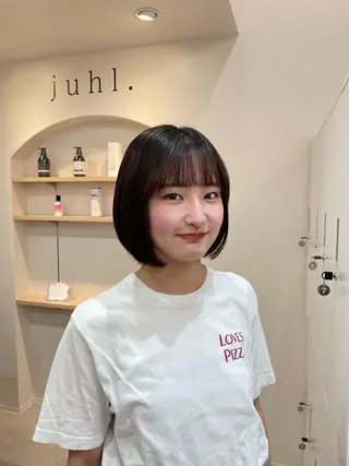 ショート REINA ISHIDOのヘアスタイル