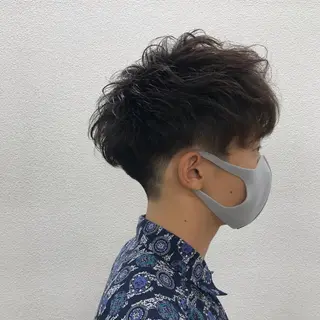 ショート メンズ もりたみかこ 美容師お休み中のヘアスタイル
