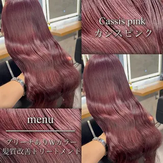 ロング カラー ブリーチなしの達人 🌈KAITOのヘアスタイル