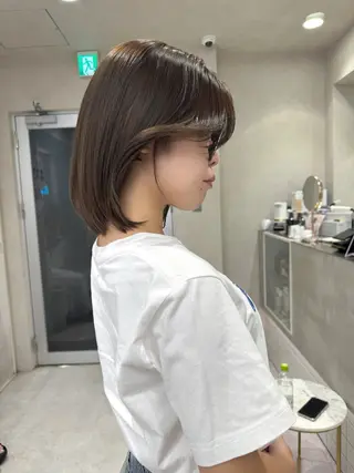 セミロング 顔周り🇰🇷ロンド レイヤー✨カジワラのヘアスタイル