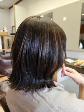 ミディアム 柏 康孝のヘアスタイル