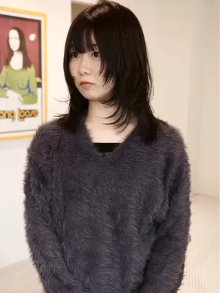 ミディアム (h)wim ウィムのヘアスタイル