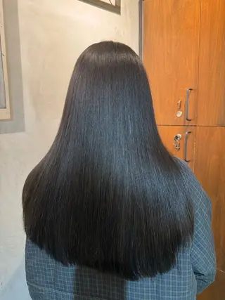 ロング カラー ツヤ髪🫧似合わせ ✨あんどうゆうかのヘアスタイル