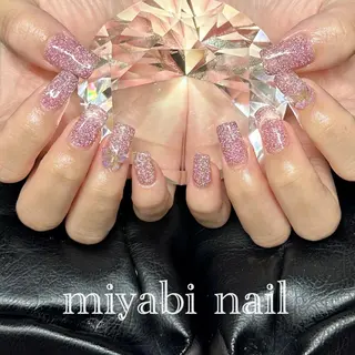 ネイル miyabi nail 桂川駅近くのネイルデザイン