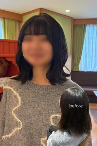 カラー Lita4F ミユウ🌻のヘアスタイル