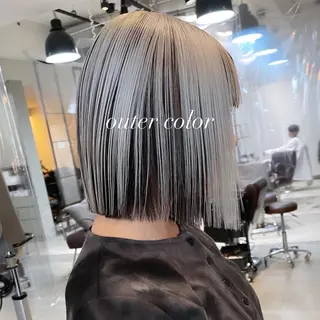 ショート カラー 💜ハイトーン💛 マジカルかいちゃんのヘアスタイル