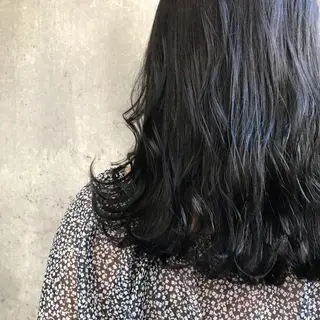 セミロング もりたみかこ 美容師お休み中のヘアスタイル