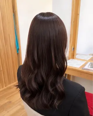 ロング 艶髪カラー/髪質改善 細貝 舞利のヘアスタイル