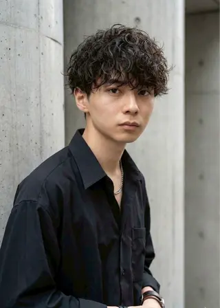 パーマ メンズ VIE.ORNER 浦安店 三上真弥のヘアスタイル
