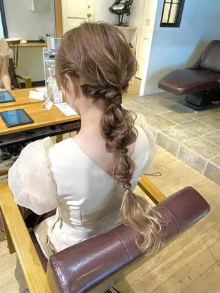 ヘアアレンジ ロング ❄️ TOWA❄️のヘアスタイル