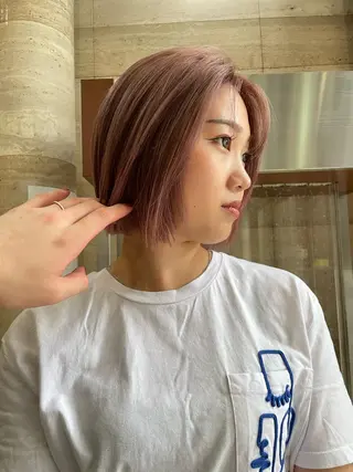 ショート 透明感/エクステ Veluaのヘアスタイル
