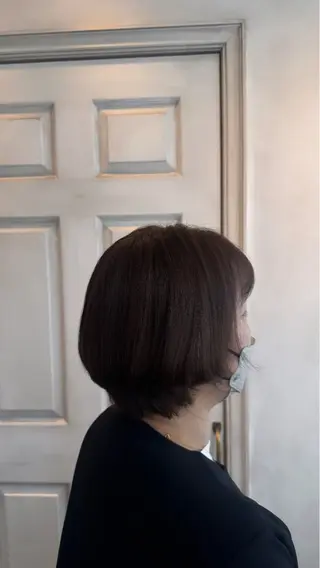 ショート 透明感カラー💜 モテ髪 空陽💙のヘアスタイル