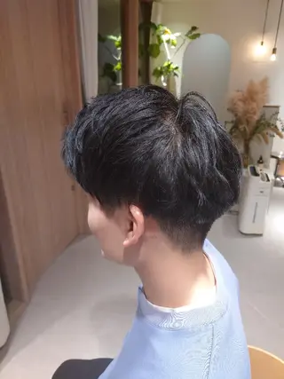 ショート ナカヤマ ヒロトのヘアスタイル