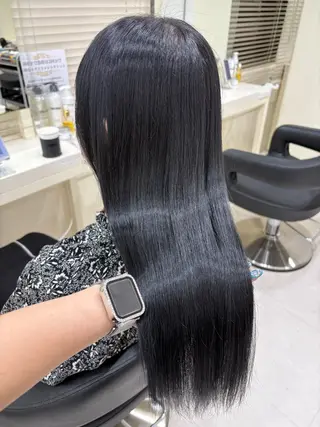 ミディアム カラー ヘアアレンジ 💟RINNA 艶カラー💟のヘアスタイル