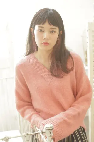 ミディアム 美髪形成!色素改善! 秋田 和輝のヘアスタイル