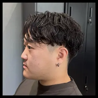 ミディアム STAYGメンズ上野 大河のヘアスタイル