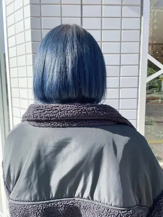 ショート カラー 透明感カラー/韓国 ブリーチ/古橋のヘアスタイル