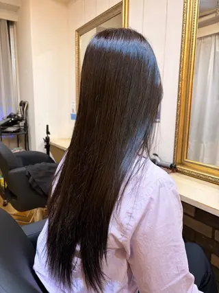 ロング カラー ハイトーンカラー cecil kokiのヘアスタイル
