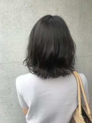 ミディアム カラー ヘアアレンジ Satsuki ✂︎♡のヘアスタイル