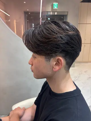 ショート カラー パーマ ヘアアレンジ メンズ 大宮/曲がる縮毛矯正 /毛流れ特化/NAOのヘアスタイル