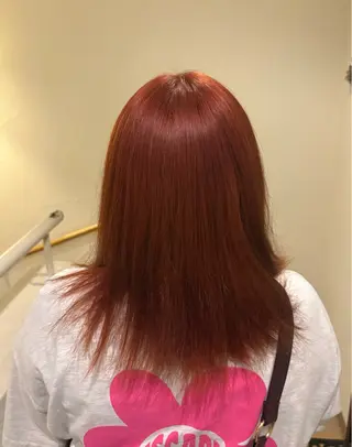 ミディアム カラー アイリ/メンズ カット/ハイトーンのヘアスタイル
