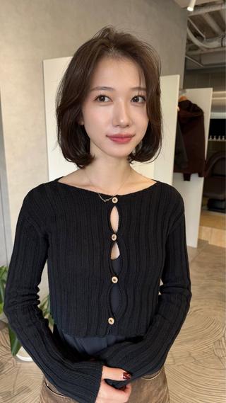ミディアム カラー 💘心斎橋ダブルカラ ー💘minamiのヘアスタイル
